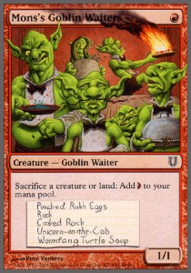 Mons's Goblin Waiters - Unhinged (Common) [UNH-82]