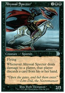 Abyssal Specter - Deckmasters (Uncommon) [DKM-1]
