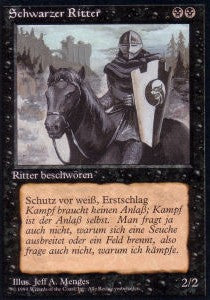 Black Knight - Foreign Black Bordered (Uncommon) [DTL-3]