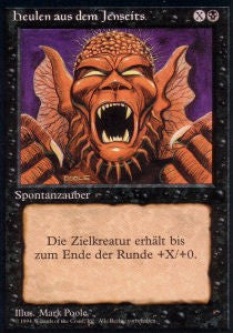 Howl from Beyond - Foreign Black Bordered (Common) [DTL-22]