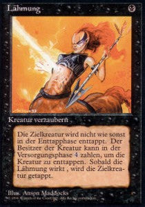 Paralyze - Foreign Black Bordered (Common) [DTL-29]
