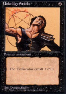 Unholy Strength - Foreign Black Bordered (Common) [DTL-41]