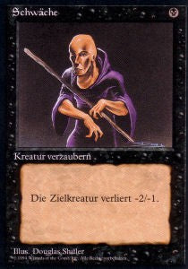 Weakness - Foreign Black Bordered (Common) [DTL-44]