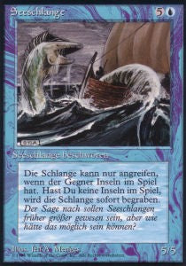 Sea Serpent - Foreign Black Bordered (Common) [DTL-78]