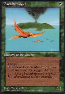 Birds of Paradise - Foreign Black Bordered (Rare) [DTL-94]