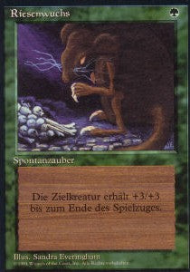Giant Growth - Foreign Black Bordered (Common) [DTL-106]