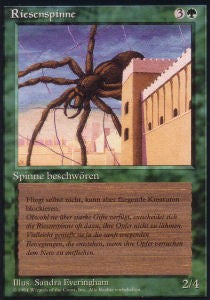 Giant Spider - Foreign Black Bordered (Common) [DTL-107]