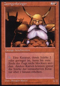 Dwarven Warriors - Foreign Black Bordered (Common) [DTL-143]