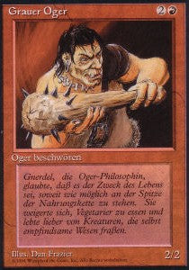Gray Ogre - Foreign Black Bordered (Common) [DTL-156]