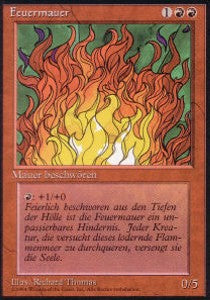 Wall of Fire - Foreign Black Bordered (Uncommon) [DTL-182]
