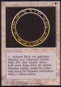 Circle of Protection: Black - Foreign Black Bordered (Common) [DTL-193]