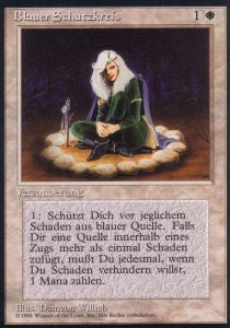 Circle of Protection: Blue - Foreign Black Bordered (Common) [DTL-194]