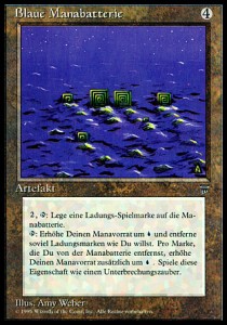 Blue Mana Battery - Renaissance (Uncommon) [RE-17]