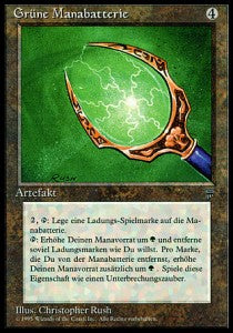 Green Mana Battery - Renaissance (Uncommon) [RE-54]