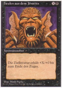 Howl from Beyond - Foreign White Bordered (Common)