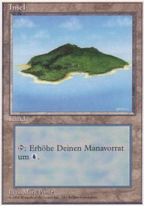 Island (V.2) - Foreign White Bordered (Land)
