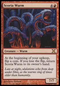 Scoria Wurm - Tenth Edition (Rare) [10E-227]