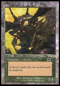 Insect Token (Green 1/1) - Player Rewards Promos (Token) [MPR-37]
