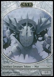 Myr Token (Artifact 1/1) - Player Rewards Promos (Token) [MPR-46]
