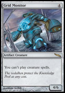 Grid Monitor - Mirrodin (Rare) [MRD-183]