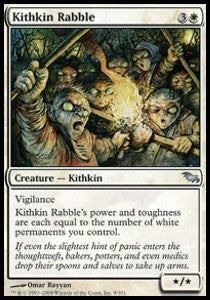 Kithkin Rabble - Shadowmoor (Uncommon) [SHM-9]