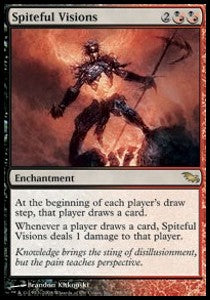 Spiteful Visions - Shadowmoor (Rare) [SHM-198]