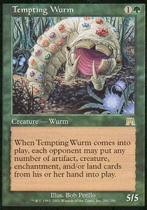 Tempting Wurm - Onslaught (Rare) [ONS-291]