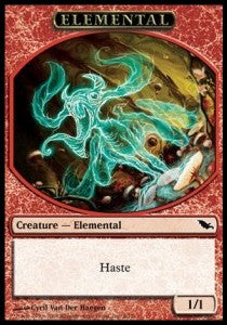 Elemental Token (Red 1/1) - Shadowmoor (Token) [SHM-T04]