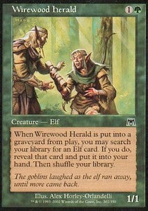 Wirewood Herald - Onslaught (Common) [ONS-302]
