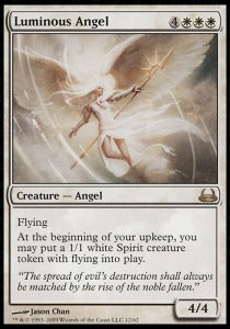 Luminous Angel - Duel Decks: Divine vs. Demonic (Rare) [DDC-12]