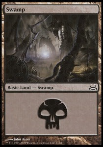 Swamp (V.3) - Duel Decks: Divine vs. Demonic (Land) [DDC-61]