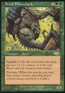 Feral Throwback - Legions (Rare) [LGN-126]
