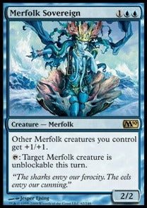 Merfolk Sovereign - Magic 2010 (Rare) [M10-62]