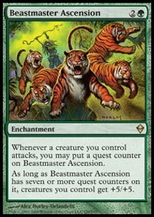 Beastmaster Ascension - Zendikar (Rare) [ZEN-159]