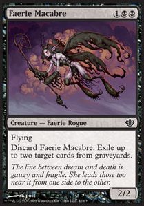 Faerie Macabre - Duel Decks: Garruk vs. Liliana (Common) [DDD-42]