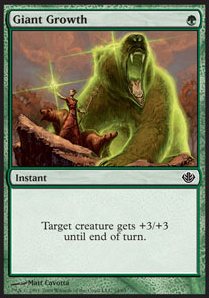 Giant Growth - Duel Decks: Garruk vs. Liliana (Common) [DDD-14]