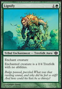 Lignify - Duel Decks: Garruk vs. Liliana (Common) [DDD-16]