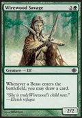 Wirewood Savage - Duel Decks: Garruk vs. Liliana (Common) [DDD-6]