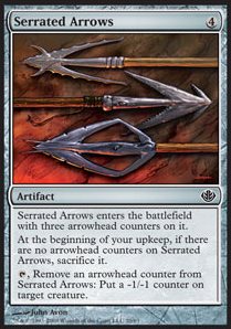 Serrated Arrows - Duel Decks: Garruk vs. Liliana (Common) [DDD-20]