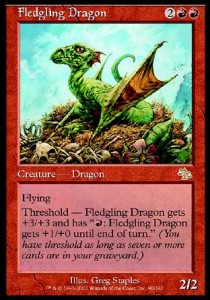 Fledgling Dragon - Judgment (Rare) [JUD-90]