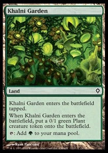 Khalni Garden - Worldwake (Common) [WWK-138]