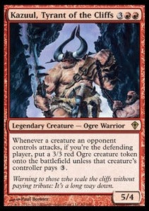 Kazuul, Tyrant of the Cliffs - Worldwake (Rare) [WWK-84]