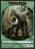 Elephant Token (Green 3/3) - Worldwake (Token) [WWK-T4]