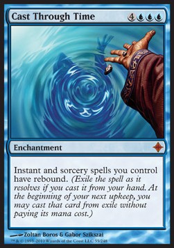 Cast Through Time - Rise of the Eldrazi (Mythic) [ROE-55]