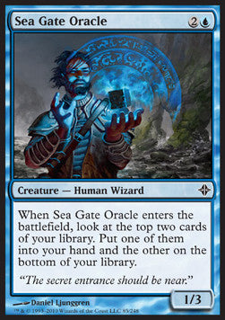Sea Gate Oracle - Rise of the Eldrazi (Common) [ROE-85]