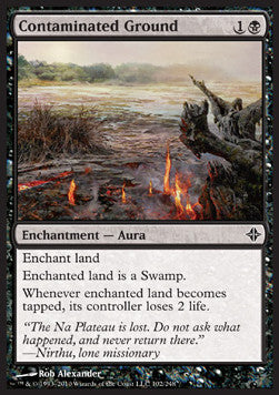 Contaminated Ground - Rise of the Eldrazi (Common) [ROE-102]