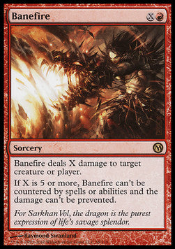 Banefire - Duels of the Planeswalkers Decks (Rare)