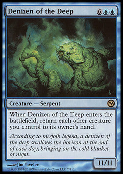 Denizen of the Deep - Duels of the Planeswalkers Decks (Rare)