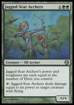 Jagged-Scar Archers - Duels of the Planeswalkers Decks (Uncommon)