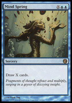 Mind Spring - Duels of the Planeswalkers Decks (Rare)